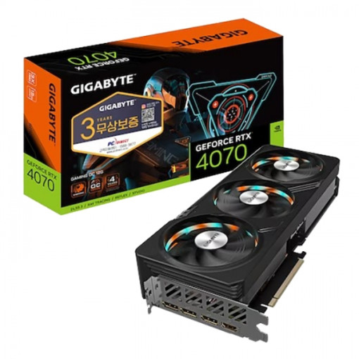 GIGABYTE 지포스 RTX 4070 Gaming OC D6X 12GB 피씨디렉트 - [박스파손]