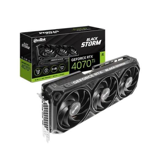 이엠텍 지포스 RTX 4070 Ti BLACK STORM D6X 12GB - [이월상품]