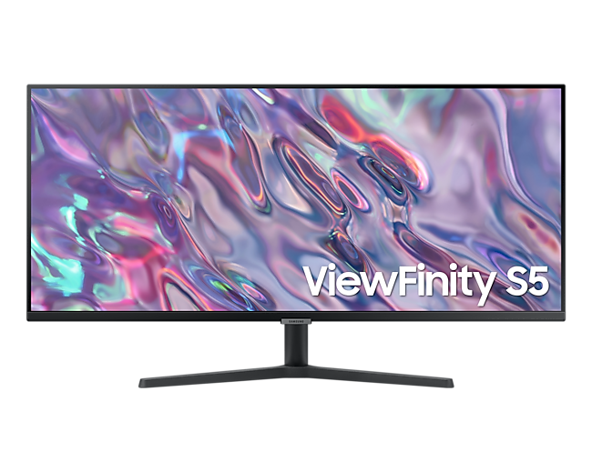 삼성 ViewFinity S5 Ultra WQHD 고해상도 모니터 34인치 - [단순개봉]