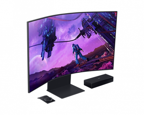 삼성 55인치 Odyssey Ark 165Hz UHD 커브드 게이밍 모니터 - [해외리퍼]