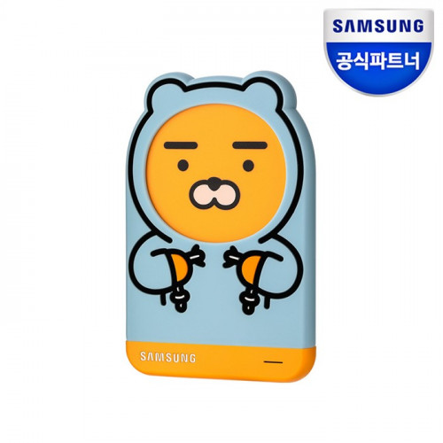 삼성 외장하드 카카오 Portable USB 3.0 1TB 라이언 어피치 - [박스파손]