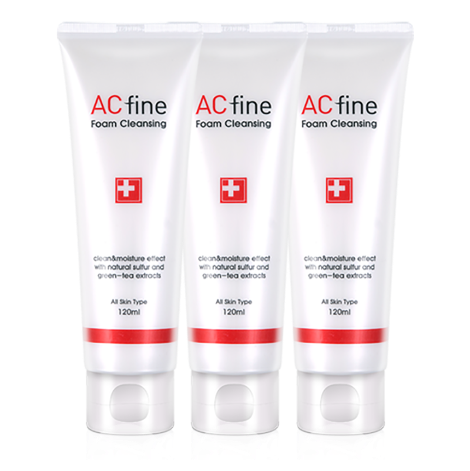 폼클렌징 ACfine Foam Cleansing X 3개