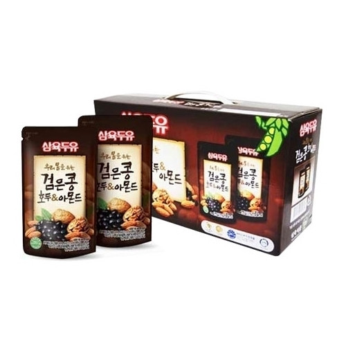 삼육 검은콩 호두&아몬드 파우치 190ml X 60팩