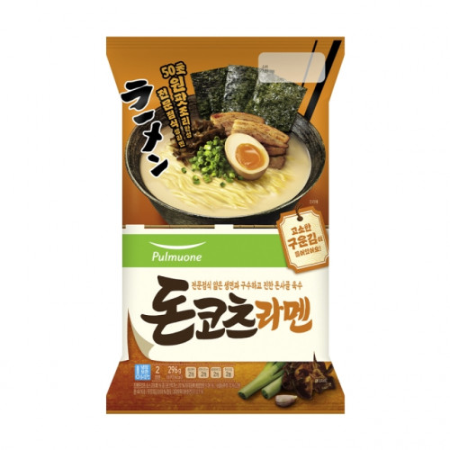 풀무원 돈코츠라멘 2인분 296g