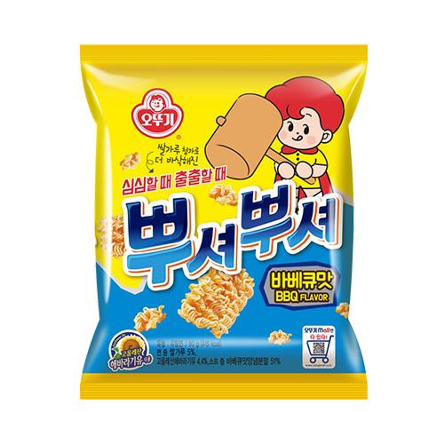 오뚜기 뿌셔뿌셔 불고기맛 90G X 16개