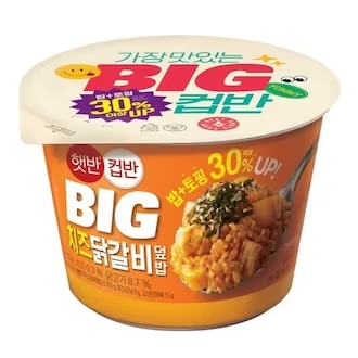 BIG 컵반 치즈닭갈비 X 10개