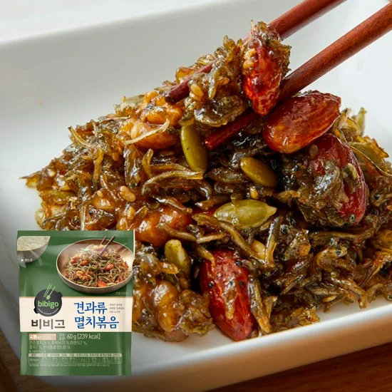 CJ 비비고 견과류멸치볶음 60g X 5팩