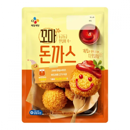 CJ 비비고 꼬마 돈까스 400g  X 2팩