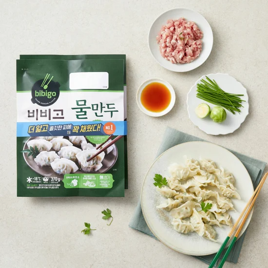 CJ 비비고 물만두 370g x 2팩