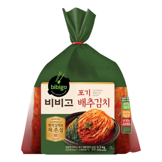 CJ 비비고 포기배추김치 3.3Kg