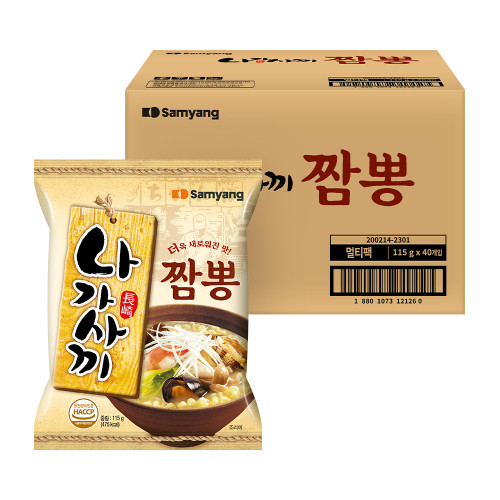 삼양 나가사끼 짬뽕 115g x 40입