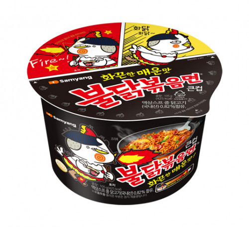 삼양 큰컵 불닭볶음면 105g x 16입