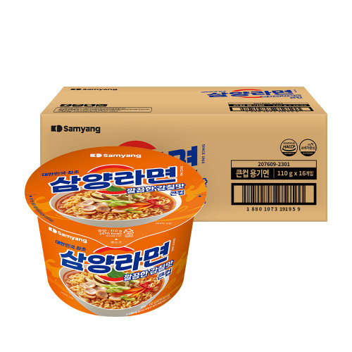 삼양 큰컵 삼양라면 110g x 16입