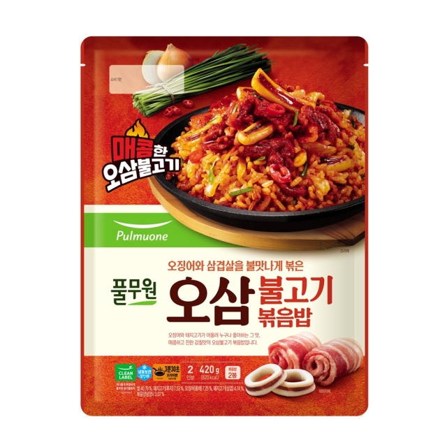 풀무원 오삼 불고기 볶음밥 2인분 420g